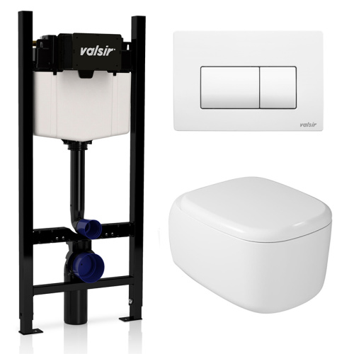 Комплект инсталляции с клавишей VALSIR KIT VSWM 7813 Slim P1